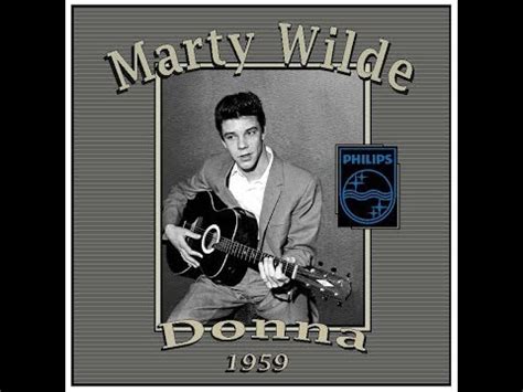 marty wilde donna youtube