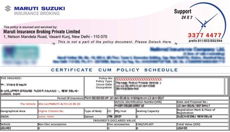 Maruti Insurance Policy Maruti Insurance Renewal.