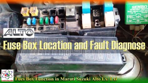 Maruti Alto Fuse Box