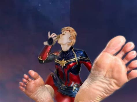 Captain Marvel EndGame Delicious Soles Captured by amyroseater on