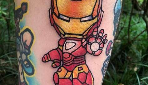 Marvel Iron Man Tattoo Small 70 Designs Für Männer Tony Stark Ink