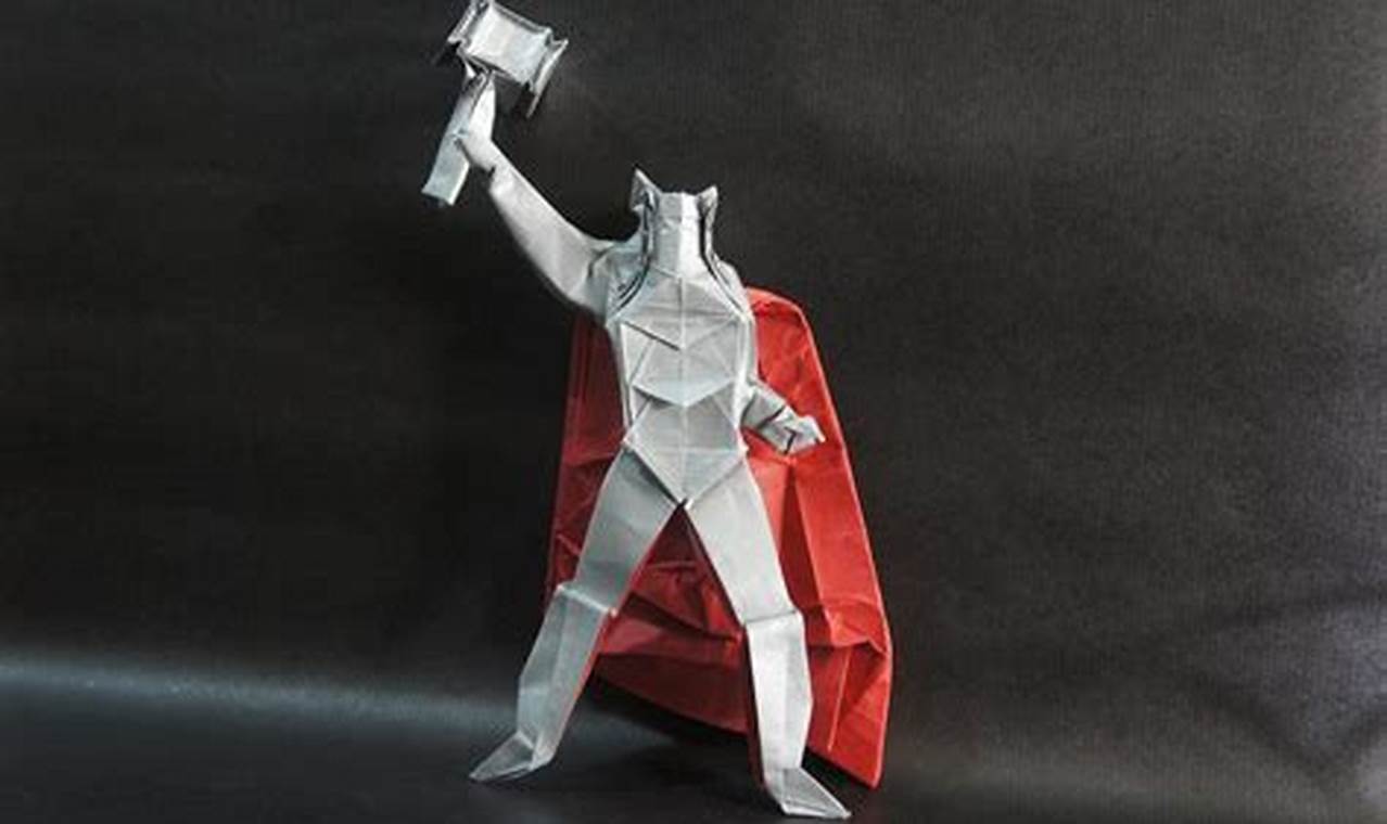 Marvel Origami: Easy Step-by-Step Guide to Fold Iconic Characters