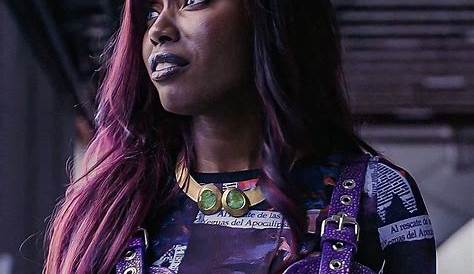 Marvel Titans Anna Diop Live Action Tv Show Reveals As Starfire