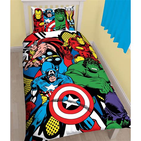 Marvel Bed Set Single