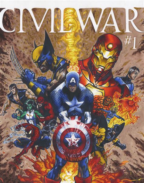 marvel civil war read online