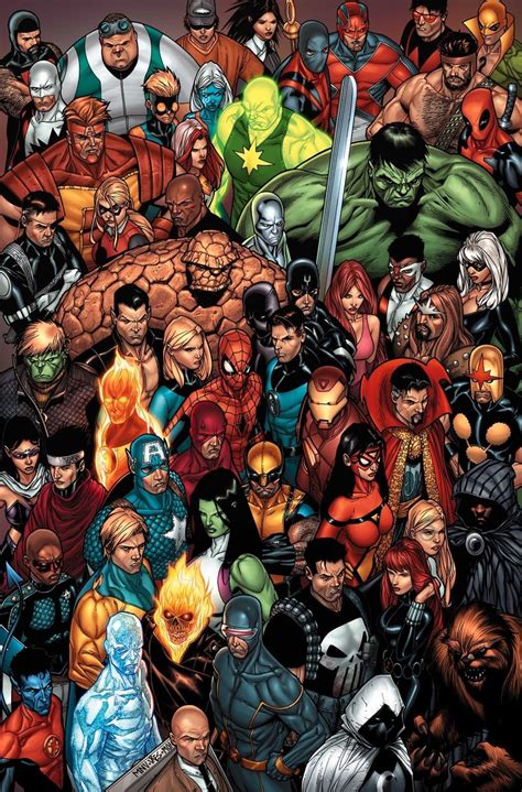 marvel comics characters list wikipedia