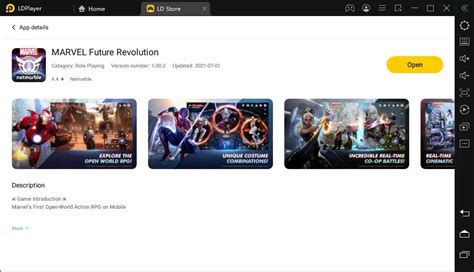 Marvel Future Revolution Ldplayer Settings