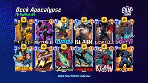 News Marvel Snap Apocalypse Deck Latest