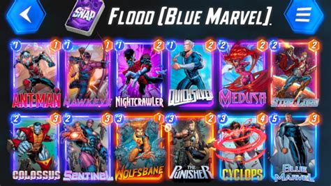 marvel snap blue marvel deck