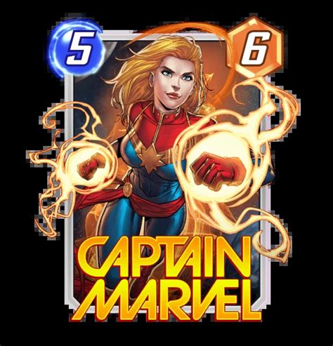 marvel snap captain marvel deck