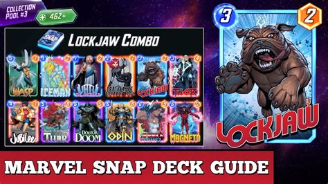 Must See Marvel Snap Lockjaw Deck Update