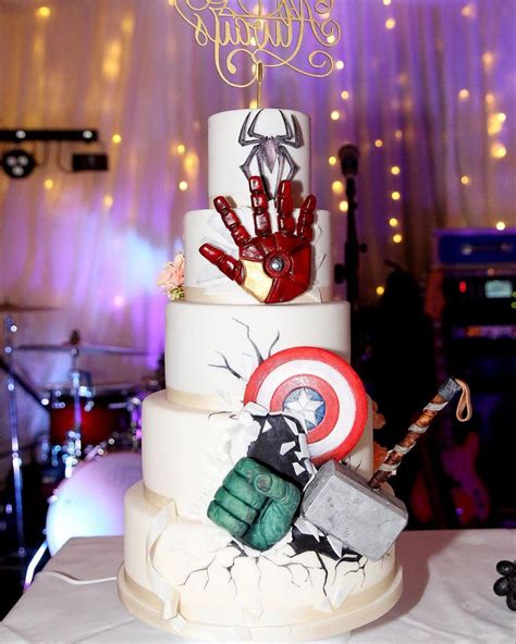 14+ Marvel Wedding Cake