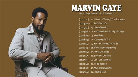 marvin gaye hits list