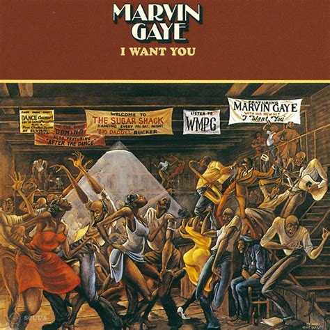 marvin gaye i want you album cover poster