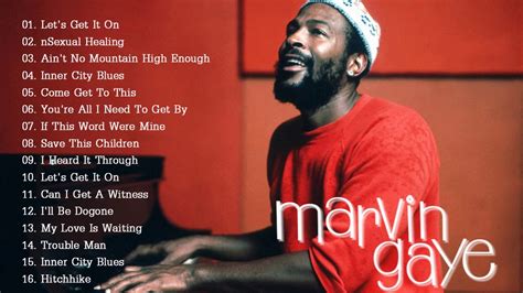 marvin gaye music list