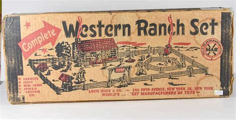 Marx Western Ranch Set