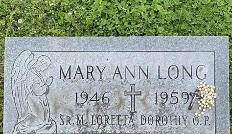 The Hidden Life of Mary Ann Long - Return to Order