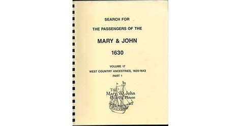mary and john passenger list 1630
