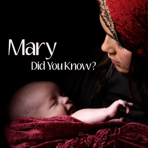 mary did you know songs