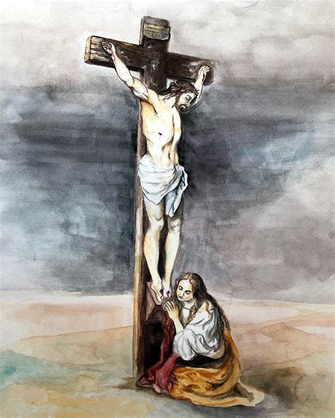 mary on a cross original