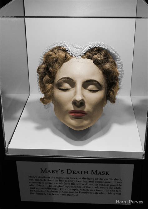 mary queen scots death mask