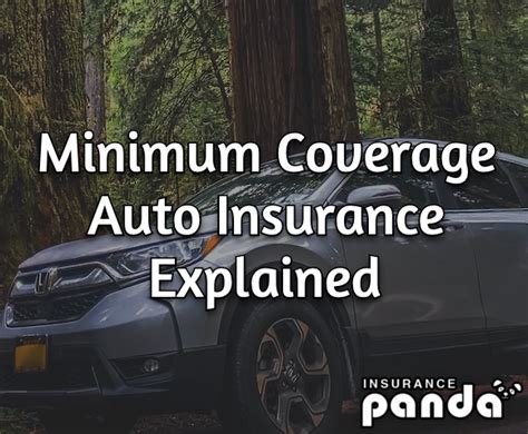maryland auto insurance minimum coverage