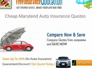maryland auto insurance required coverage