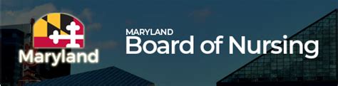 maryland board of nursing web lookup