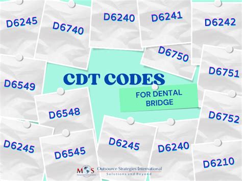 maryland bridge dental cdt code