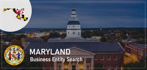 maryland business search entity