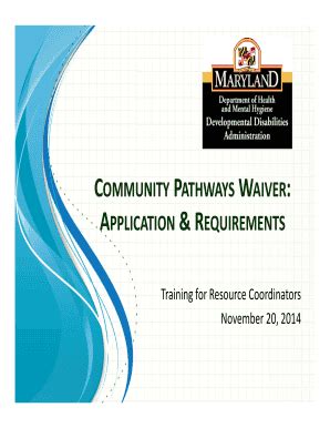 maryland community pathways waiver