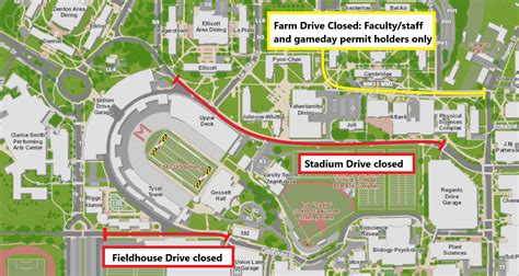 maryland football single game parking