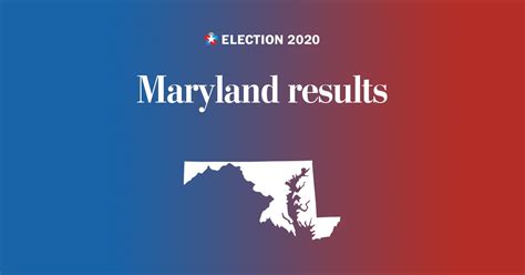 maryland general election 2020