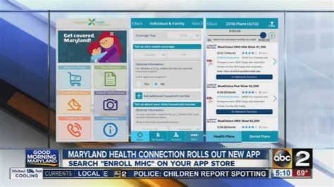 maryland health care connection application