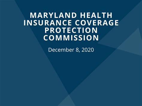 maryland health insurance commissioner