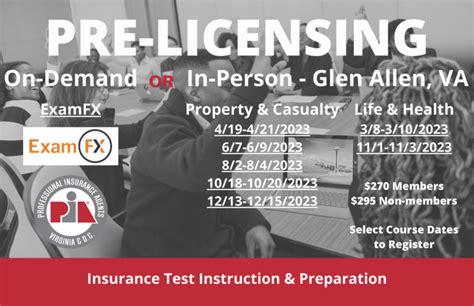 maryland insurance pre licensing classes