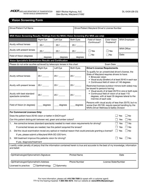 maryland mva forms download