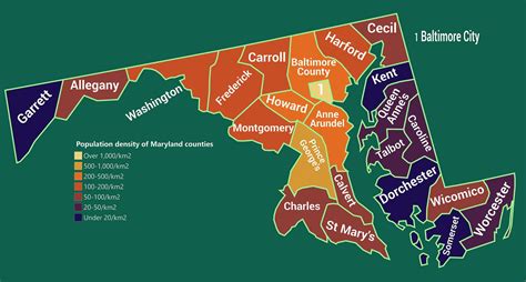 maryland population by city