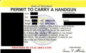 maryland state police ccw login