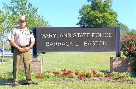 maryland state police easton barrack