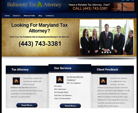 maryland tax attorney directory