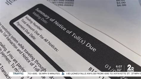 maryland tolls by mail