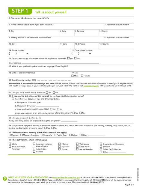 marylandhealthconnection gov application