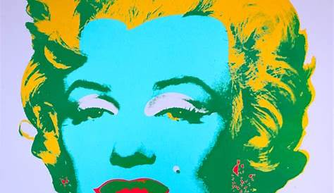 Maryline Monroe Tableau Andy Warhol ARTE PARA NIÑOS Al Alcance De Los Más