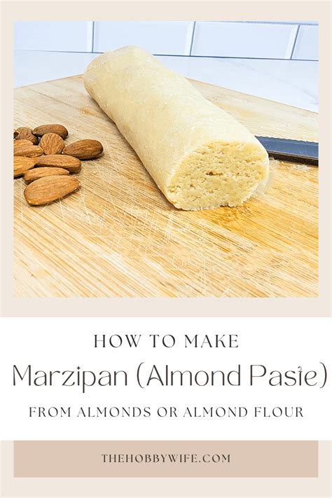 Marzipan Same As Almond Paste