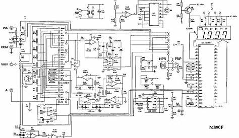 Mas830l Multimeter Circuit Diagram Dt830B Digital Repair Digital Photos And