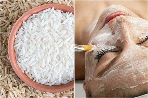 mascarilla de arroz para aclarar la piel