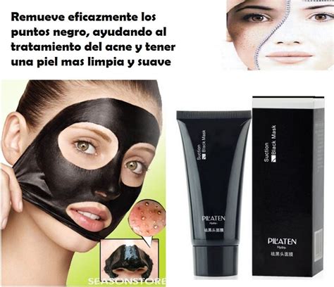 mascarilla negra para puntos