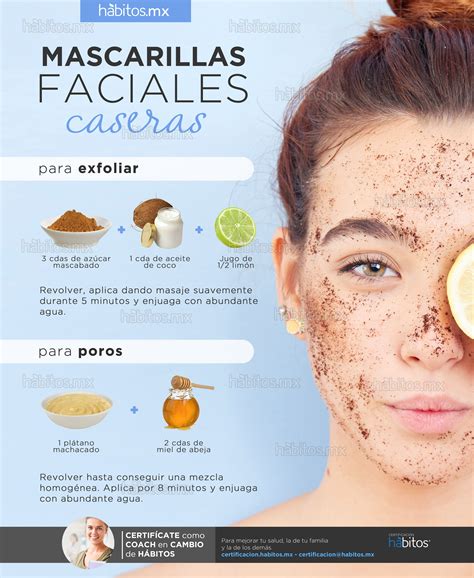 mascarilla para la cara casera