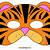 maschera di carnevale tigre
